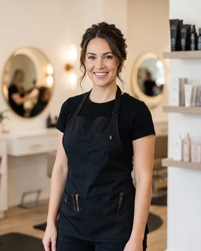 Portrait of Elena Brooks, bridal stylist